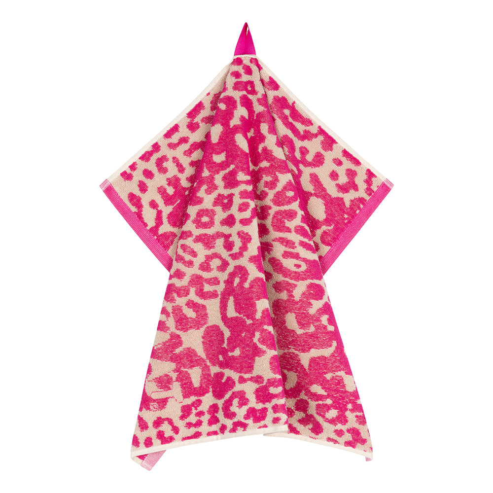 Gift set I love leopard pink / sand