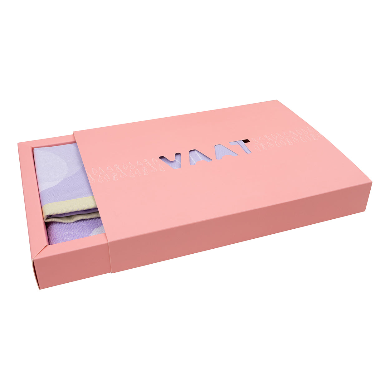 Gift set dots - lilac / offwhite