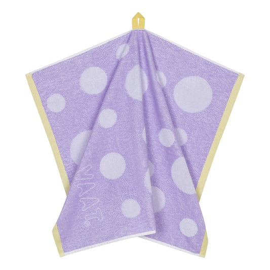 Kitchen towels dots - lilac / off-white - 50 x 60 cm (6 pieces)