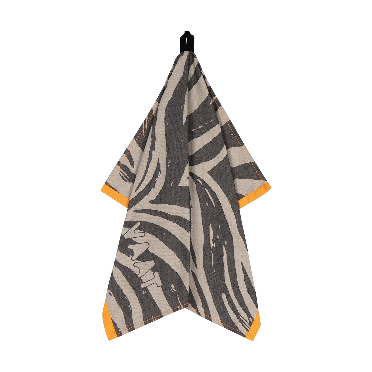 Set theedoeken I love zebra - black / sand - 50 x 70 cm (6 stuks)