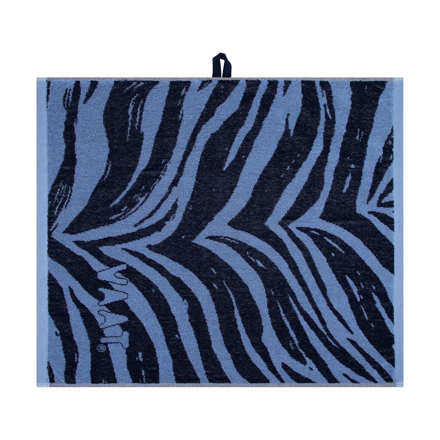 Set keukenhanddoeken I love zebra - denim / baby blue - 50 x 60 cm (6 stuks)